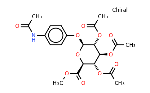 CAS 30824-21-6 | 4-Acetamidophenyl-triacetyl-beta-D-glucuronic acid, methyl ester