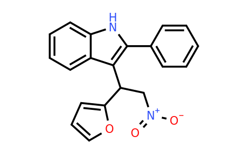 CAS 308294-72-6 | 3-[1-(Furan-2-yl)-2-nitroethyl]-2-phenyl-1H-indole