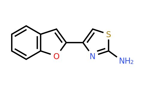 CAS 3084-04-6 | 4-(1-benzofuran-2-yl)-1,3-thiazol-2-amine