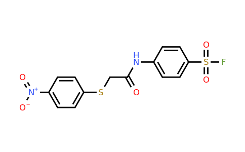 CAS 30880-77-4 | 4-(2-((4-Nitrophenyl)thio)acetamido)benzene-1-sulfonyl fluoride