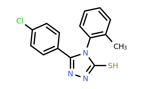 CAS 309274-06-4 | 5-(4-chlorophenyl)-4-(2-methylphenyl)-4H-1,2,4-triazole-3-thiol
