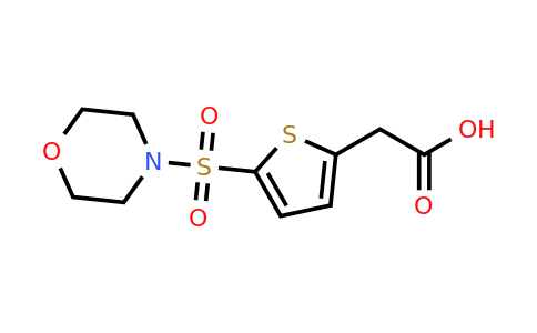 CAS 309282-76-6 | 2-[5-(morpholine-4-sulfonyl)thiophen-2-yl]acetic acid