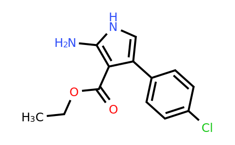 CAS 309713-15-3 | Ethyl 2-amino-4-(4-chlorophenyl)-1H-pyrrole-3-carboxylate