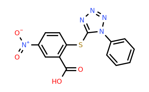 CAS 309726-59-8 | 5-nitro-2-[(1-phenyl-1H-1,2,3,4-tetrazol-5-yl)sulfanyl]benzoic acid