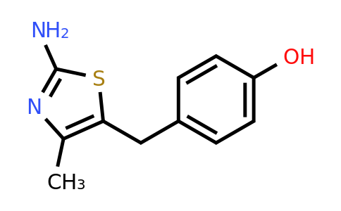 CAS 309727-50-2 | 2-Amino-5-(4-hydroxybenzyl)-4-methyl-1,3-thiazole