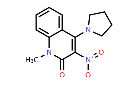 CAS 309739-06-8 | 1-Methyl-3-nitro-4-(pyrrolidin-1-yl)-1,2-dihydroquinolin-2-one
