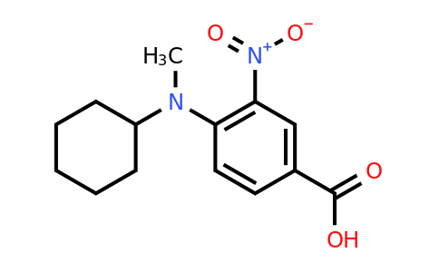 CAS 309943-04-2 | 4-(Cyclohexyl(methyl)amino)-3-nitrobenzoic acid