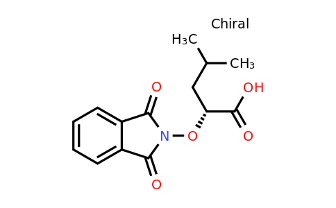 CAS 310404-45-6 | (R)-2-((1,3-Dioxoisoindolin-2-yl)oxy)-4-methylpentanoic acid