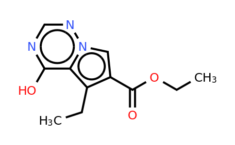 CAS 310436-60-3 | Ethyl 5-ethyl-4-hydroxypyrrolo[1,2-F][1,2,4]triazine-6-carboxylate