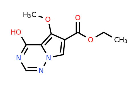 CAS 310443-54-0 | Ethyl 4-hydroxy-5-methoxypyrrolo[2,1-F][1,2,4]triazine-6-carboxylate