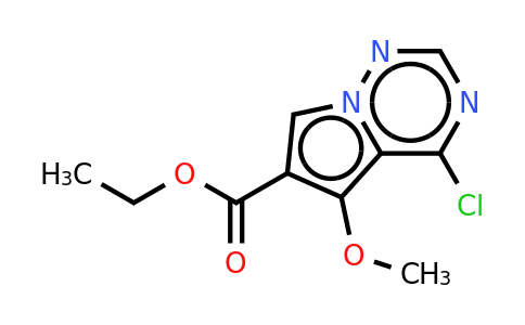 CAS 310444-78-1 | Ethyl 4-chloro-5-methoxypyrrolo[1,2-F][1,2,4]triazine-6-carboxylate