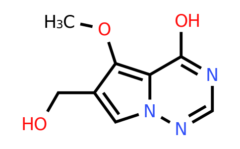 CAS 310444-90-7 | 6-(hydroxymethyl)-5-methoxypyrrolo[2,1-f][1,2,4]triazin-4-ol