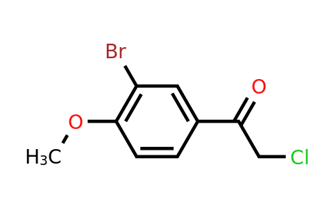 CAS 3114-09-8 | 1-(3-bromo-4-methoxyphenyl)-2-chloroethan-1-one