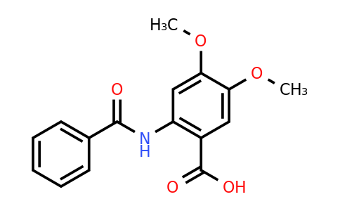 CAS 31164-95-1 | 2-benzamido-4,5-dimethoxybenzoic acid