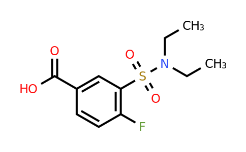 CAS 311785-50-9 | 3-(diethylsulfamoyl)-4-fluorobenzoic acid