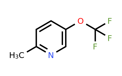 CAS 31181-55-2 | 2-methyl-5-(trifluoromethoxy)pyridine
