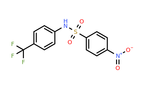 CAS 312-51-6 | 4-Nitro-N-[4-(trifluoromethyl)phenyl]benzenesulfonamide