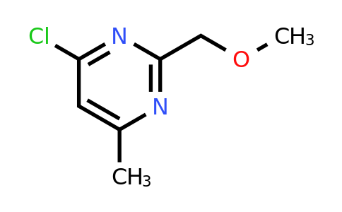 CAS 3122-80-3 | 4-Chloro-2-(methoxymethyl)-6-methylpyrimidine