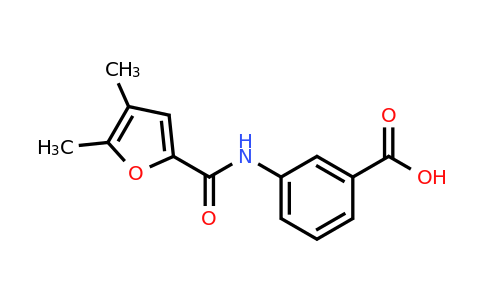 CAS 312317-62-7 | 3-(4,5-Dimethylfuran-2-carboxamido)benzoic acid