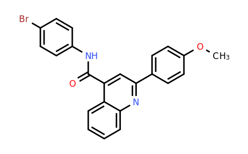 CAS 312321-04-3 | N-(4-Bromophenyl)-2-(4-methoxyphenyl)quinoline-4-carboxamide