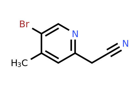 CAS 312325-77-2 | (5-Bromo-4-methyl-pyridin-2-YL)-acetonitrile