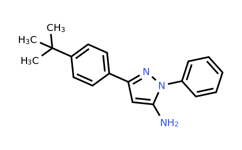 CAS 312496-98-3 | 3-(4-tert-butylphenyl)-1-phenyl-1H-pyrazol-5-amine