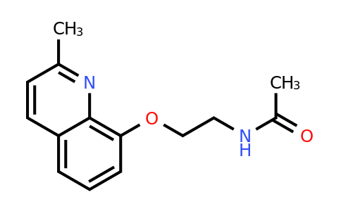CAS 312504-24-8 | N-(2-((2-Methylquinolin-8-yl)oxy)ethyl)acetamide
