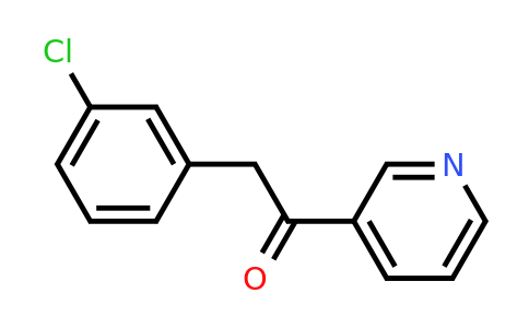 CAS 31251-55-5 | 2-(3-Chlorophenyl)-1-(3-pyridinyl)-1-ethanone