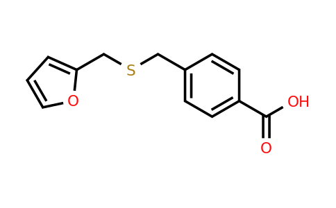 CAS 312517-86-5 | 4-(((Furan-2-ylmethyl)thio)methyl)benzoic acid