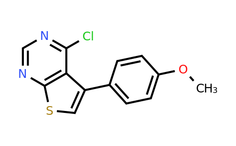 CAS 312584-53-5 | 4-chloro-5-(4-methoxyphenyl)thieno[2,3-d]pyrimidine