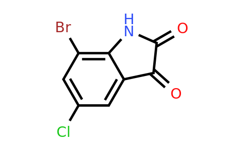 CAS 312590-29-7 | 7-Bromo-5-chloroindoline-2,3-dione