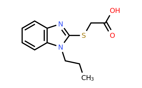CAS 312608-22-3 | 2-[(1-propyl-1H-1,3-benzodiazol-2-yl)sulfanyl]acetic acid