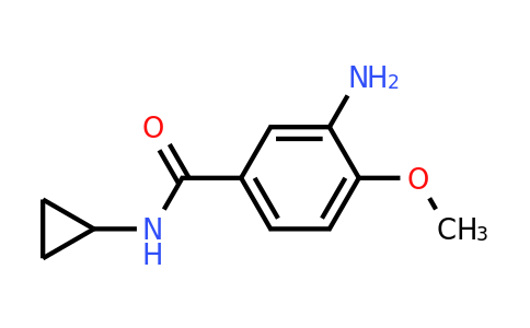 CAS 312629-04-2 | 3-Amino-N-cyclopropyl-4-methoxybenzamide
