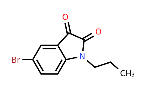 CAS 312636-28-5 | 5-Bromo-1-propylindoline-2,3-dione
