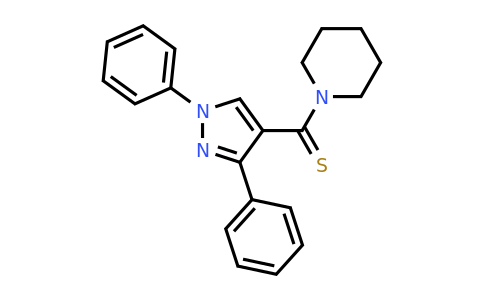 CAS 312746-22-8 | 1-(1,3-Diphenyl-1H-pyrazole-4-carbothioyl)piperidine
