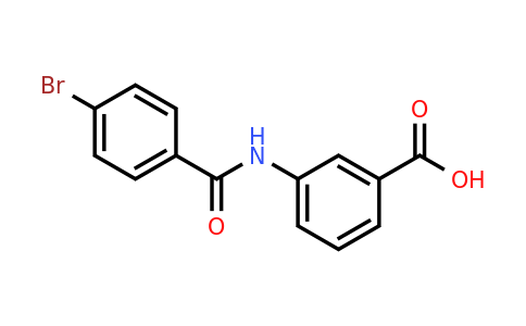 CAS 312749-77-2 | 3-(4-Bromobenzamido)benzoic acid