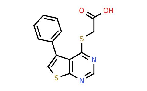 CAS 312947-24-3 | 2-({5-phenylthieno[2,3-d]pyrimidin-4-yl}sulfanyl)acetic acid