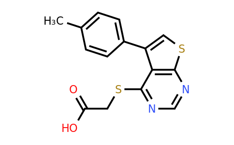 CAS 312947-25-4 | 2-{[5-(4-methylphenyl)thieno[2,3-d]pyrimidin-4-yl]sulfanyl}acetic acid