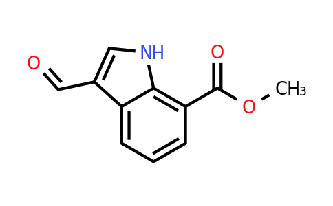 CAS 312973-24-3 | methyl 3-formyl-1h-indole-7-carboxylate