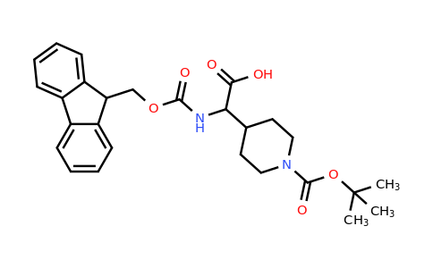 CAS 313051-96-6 | 2-(Fmoc-amino)-2-(1-BOC-4-piperidyl)acetic acid