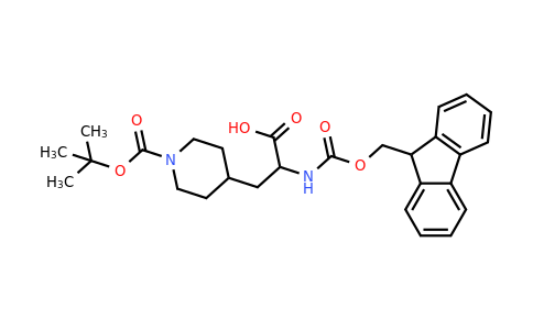 CAS 313052-02-7 | 3-{1-[(tert-butoxy)carbonyl]piperidin-4-yl}-2-({[(9H-fluoren-9-yl)methoxy]carbonyl}amino)propanoic acid