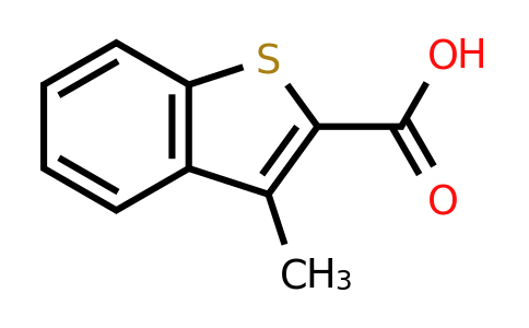 CAS 3133-78-6 | 3-methyl-1-benzothiophene-2-carboxylic acid