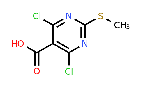 CAS 313339-35-4 | 4,6-Dichloro-2-(methylthio)pyrimidine-5-carboxylic acid