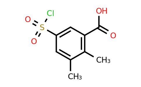 CAS 313346-22-4 | 5-(chlorosulfonyl)-2,3-dimethylbenzoic acid