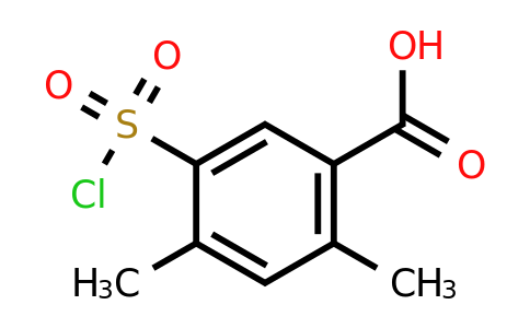 CAS 313346-23-5 | 5-(Chlorosulfonyl)-2,4-dimethylbenzoic acid