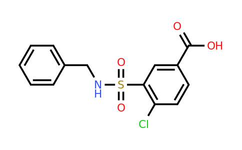 CAS 313346-44-0 | 3-(benzylsulfamoyl)-4-chlorobenzoic acid