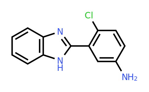 CAS 313402-16-3 | 3-(1H-Benzo[d]imidazol-2-yl)-4-chloroaniline
