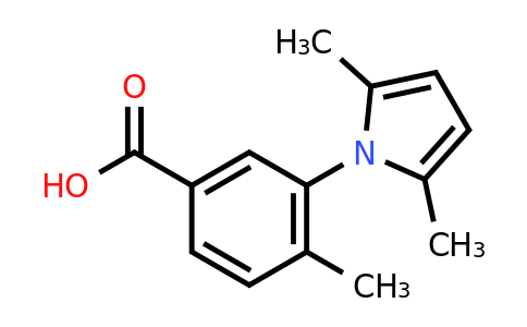 CAS 313701-78-9 | 3-(2,5-Dimethyl-1H-pyrrol-1-yl)-4-methylbenzoic acid