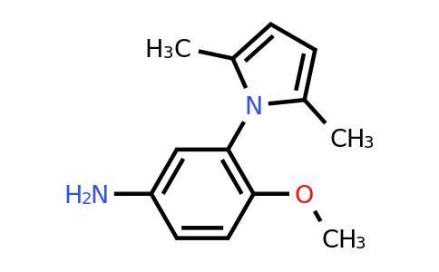 CAS 313701-97-2 | 3-(2,5-Dimethyl-1H-pyrrol-1-yl)-4-methoxyaniline