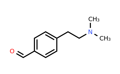 CAS 313975-22-3 | 4-[2-(dimethylamino)ethyl]benzaldehyde
